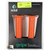 Image 1 : ECLAT ORANGE PREMIUM RUBBER BICYCLE GRIPS