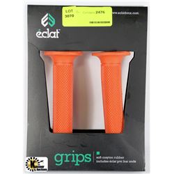 ECLAT ORANGE PREMIUM RUBBER BICYCLE GRIPS