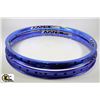Image 1 : SUNRINGLE ENVY 16" DUAL WALL BMX RIM - BLUE X2