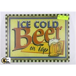 GLASS ICE COLD BEER ON TAP CUTTING BOARD