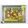 Image 1 : GLASS ICE COLD BEER ON TAP CUTTING BOARD