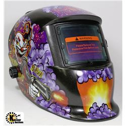 NEW SOLAR POWERED AUTO DARKENING WELDING HELMET