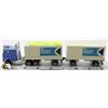 Image 1 : MAJORETTE CP EXPRESS & TRANSPORT TRUCK & TRAILER