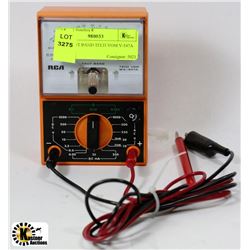 RCA TAUT BAND TECH VOM V-547A METER