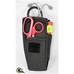 STETHOSCOPE, SCISSORS, FLASHLIGHT IN CARRYING CASE