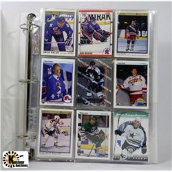 NHL HOCKEY ROOKIE CARDS & PROSPECTS 1 BINDER