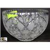 Image 1 : LARGE CRYSTAL BOWL