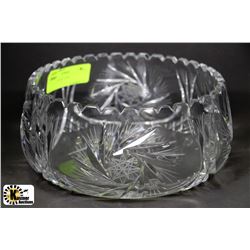 LARGE CRYSTAL DISH