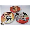 Image 1 : LOT OF 3 ELVIS PRESLEY COLLECTOR PLATES INCLUDING