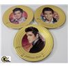 Image 1 : LOT OF 3 ELVIS PRESLEY COLLECTOR PLATES INCLUDING