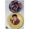 Image 1 : LOT OF 2 ELVIS PRESLEY COLLECTOR PLATES INCLUDING