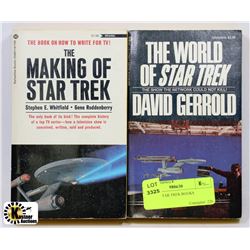 PAIR OF STAR TREK BOOKS