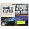 Image 1 : PAIR OF STAR TREK BOOKS