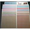 Image 1 : LOT OF 17 COMPLETE MINT SHEETS OF STAMPS