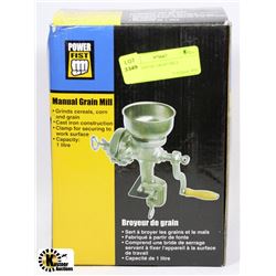 NEW MANUAL GRAIN MILL