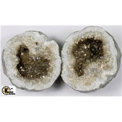 KEOKUK GEODE PAIR FROM IOWA