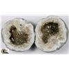 Image 1 : KEOKUK GEODE PAIR FROM IOWA