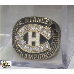 1986 PATRICK ROY STANLEY CUP RING REPLICA