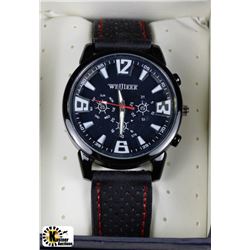 WEIJIEER MANS WATCH WITH RUBBER STRAP