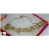 Image 1 : ESTATE NECKLACE WITH WHITE STONES