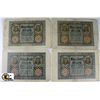 Image 1 : FOUR GERMAN 1920 100 MARK BANKNOTES