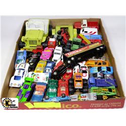 LOT OF 45+ VINTAGE & NEW TOY COLLECTIBLE CARS