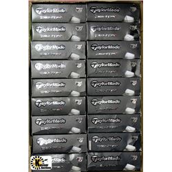 FLAT OF TAYLORMADE RECLAIMED GOLF BALLS PENTA