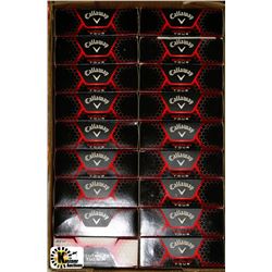 FLAT OF CALLAWAY RECLAIMED GOLF BALLS HX DIABLO