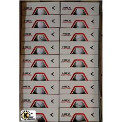 FLAT OF CALLAWAY RECLAIMED GOLF BALLS HEX CONTROL