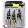 Image 1 : 3PC NEW TIN SNIPS