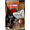 Image 1 : BOX OF SMALL DOG ACCESSORIES INCL.