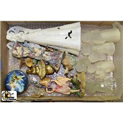 LOT  OF COLLECTIBLE CHERUBS ANGELS AND FAIRIES