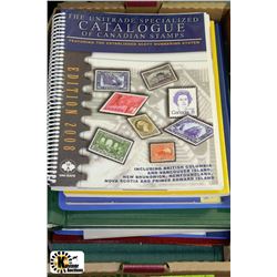 FLAT OF STAMP COLLECTION ITEMS