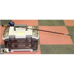 PLANO 767 GUIDE SERIES TACKLE BOX ROD&REEL