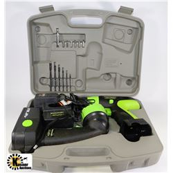 KAWASAKI 19.2V DRILL AND LIGHT W/CHARGER