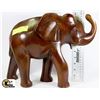 Image 1 : BROWN ELEPHANT FIGURINE