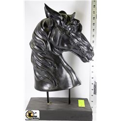BLACK HORSE FIGURINE