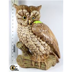 ATLANTIC MOLD 1979 LARGE GARDEN OWL