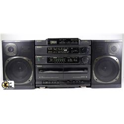 SONY CD RADIO CASSETTE RECORDER