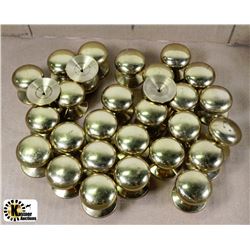 29 SOLID BRASS CABINET KNOBS