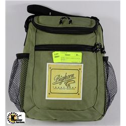 NEW BIGHORN TROUT SHOP LUNCH BAG 9"X10"X4"
