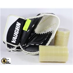 VAUGHN GOALIE GLOVE WITH 2 PACKS OF SIX ROLLS
