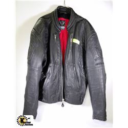 MENS LEATHER ARLEN NESS JACKET - SIZE LARGE