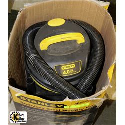 STANLEY STAINLESS STEEL WET/DRY VAC 4.0HP