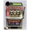 Image 1 : NEVADA COIN SLOT MACHINE 9"H