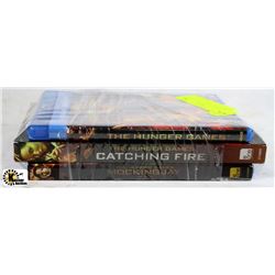 THE HUNGER GAMES DVD SET - 3 DVD'S