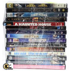 BUNDLE OF 15 DVD MOVIES