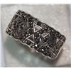 Image 2 : #14-STERLING SILVER MARCASITE RING (APPROX 5GM)