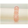 Image 2 : #20-GENUINE ROSE QUARTZ FLEXIBLE SIZE BRACELET