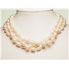 Image 1 : #28-FRESHWATER  PEARL ENDLESS NECKLACE  (48'' LONG )
